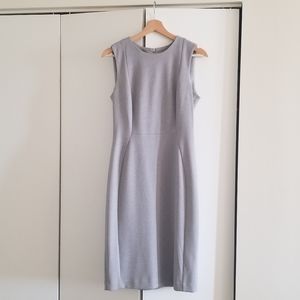 Calvin Klein grey shift dress size 6